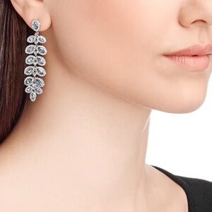 Swarovski Baron Earrings silver in box